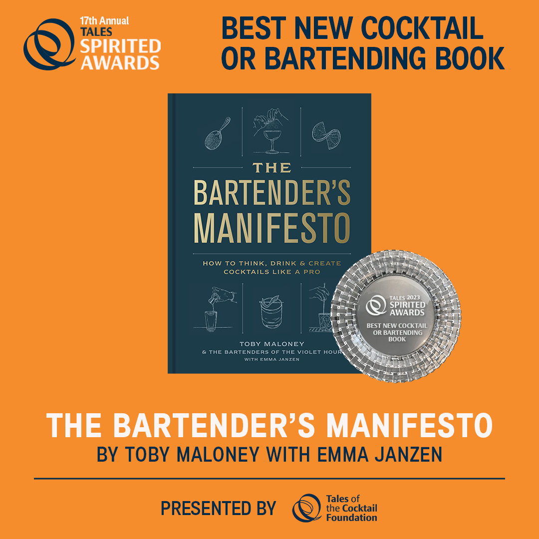 The Bartender's Manifesto: How to Think, by Maloney, Toby